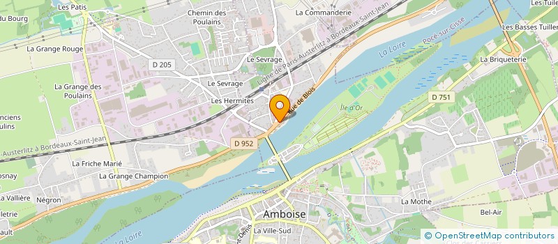 localisation de l'entreprise MONSIEUR VINCENTCLAUDEPAUL SELLIER  AMBOISE