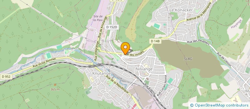 localisation de l'entreprise MONSIEUR VINCENTE APRILANTE  NILVANGE