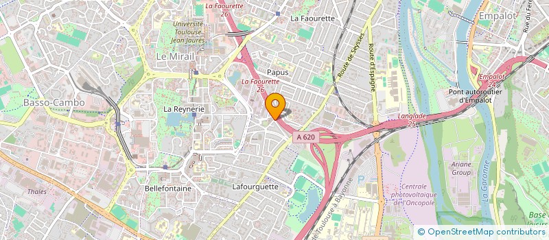 localisation de l'entreprise MONSIEUR VINCENTE ROBIN à TOULOUSE