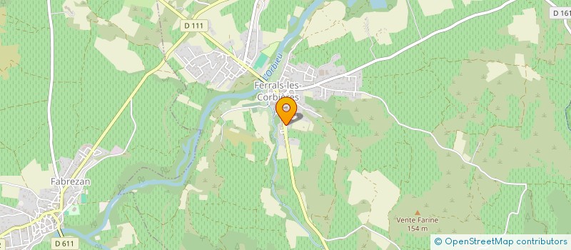 localisation de l'entreprise MONSIEUR VINCENTE SALES  FERRALS-LES-CORBIERES