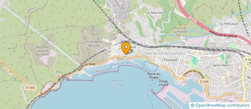 localisation de l'entreprise MONSIEUR VINCENZO ALECCI  MARSEILLE