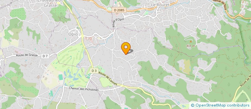 localisation de l'entreprise MONSIEUR VINCENZO BOTTA  OPIO