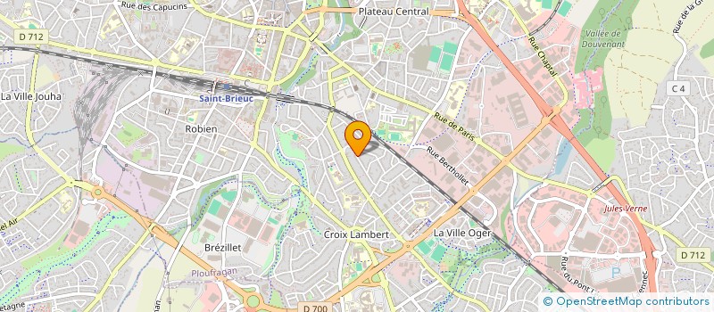 localisation de l'entreprise MONSIEUR VINCENZO DE FALCO à SAINT-BRIEUC