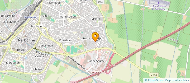 localisation de l'entreprise MONSIEUR VINCENZO GIARDINA à NARBONNE