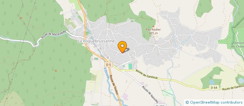 localisation de l'entreprise MONSIEUR VINCENZO INCARNATO  LA ROQUEBRUSSANNE