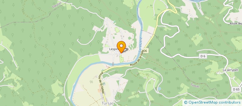 localisation de l'entreprise MONSIEUR VINCENZO MARCONI  TURSAC