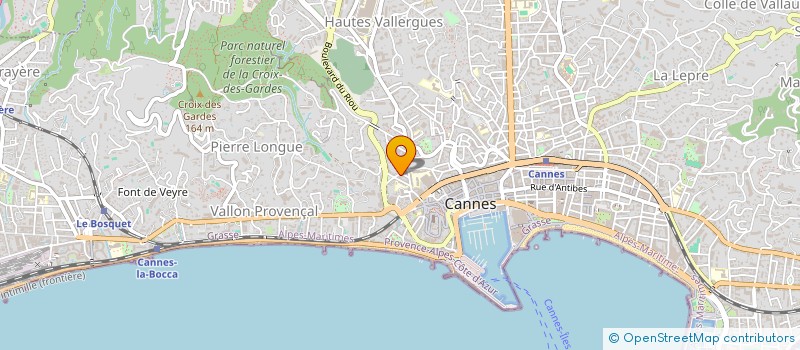 localisation de l'entreprise MONSIEUR VINCENZO NARDI  CANNES