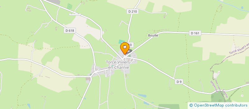 localisation de l'entreprise MONSIEUR VINCENZO NAVEREAU à TORCE-VIVIERS-EN-CHARNIE