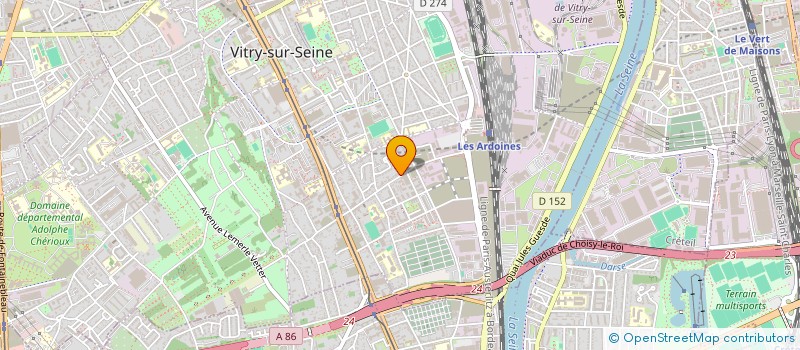 localisation de l'entreprise MONSIEUR VINCENZO SANTORO à VITRY-SUR-SEINE