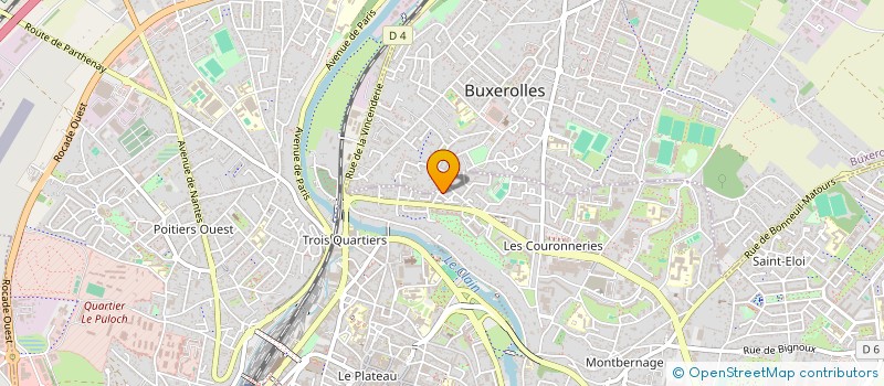 localisation de l'entreprise MONSIEUR VINCENZO TRENTINO à POITIERS