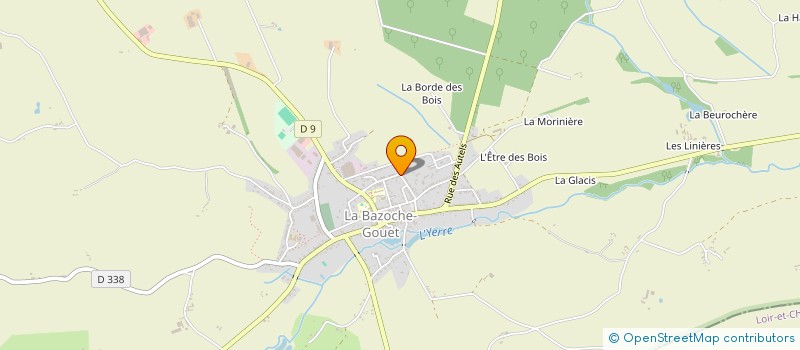localisation de l'entreprise MONSIEUR VINCENZO VENERUSO à LA BAZOCHE-GOUET
