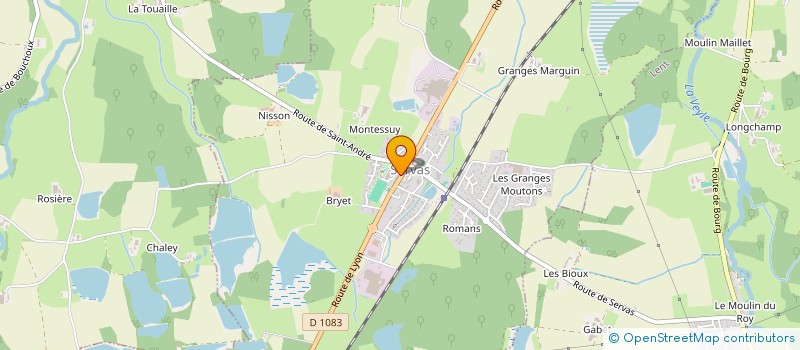 localisation de l'entreprise MONSIEUR VINCENZO VINCENZO  SERVAS