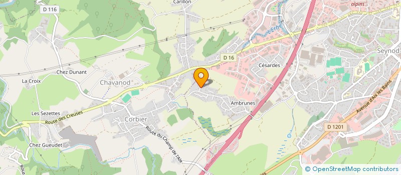 localisation de l'entreprise MONSIEUR VINGENZO D'AGOSTINO à ANNECY
