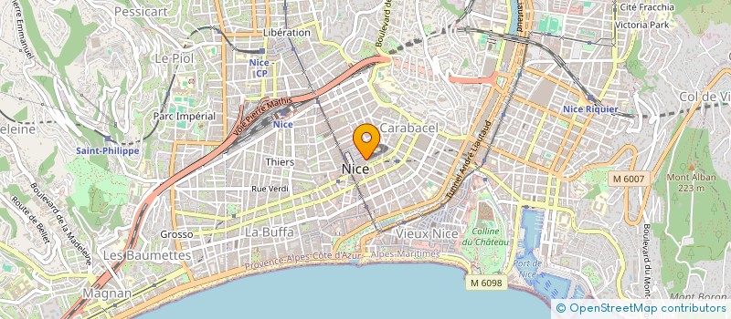 localisation de l'entreprise MONSIEUR VINH LE  NICE