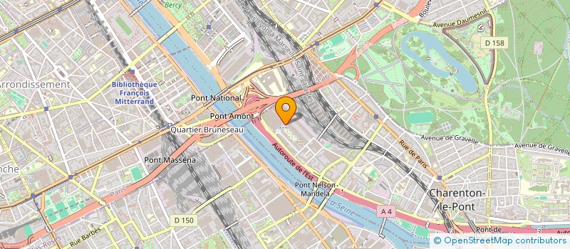 localisation de l'entreprise MONSIEUR VINH TRAN  PARIS