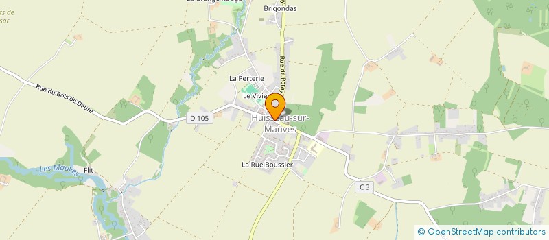 localisation de l'entreprise MONSIEUR VINH VERGES  HUISSEAU-SUR-MAUVES