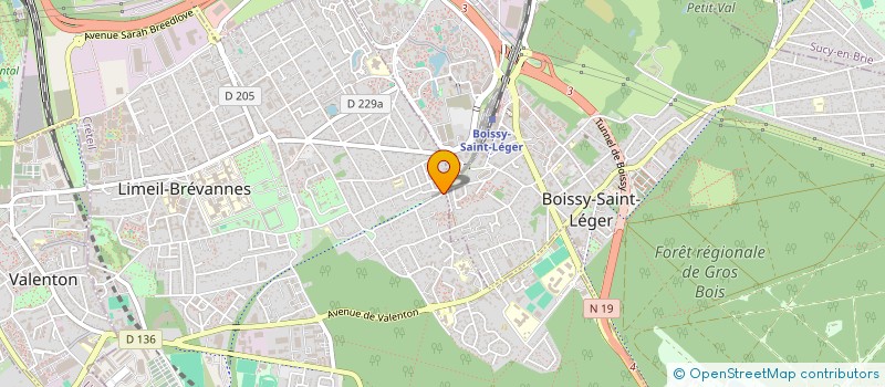 localisation de l'entreprise MONSIEUR VINICIUS GOMES DE MENDONCA  LIMEIL-BREVANNES