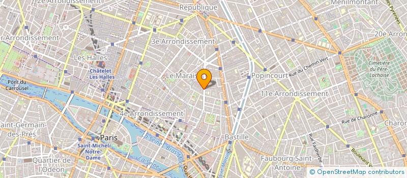 localisation de l'entreprise MONSIEUR VINNY BOUCHOT  PARIS