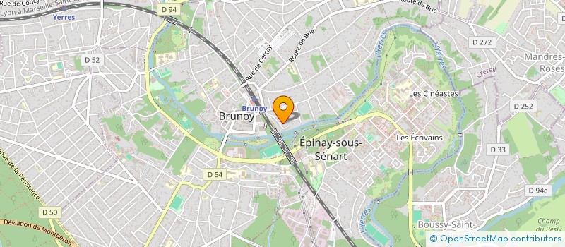 localisation de l'entreprise MONSIEUR VINNY MOREIRA DA SILVA  BRUNOY