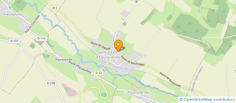 localisation de l'entreprise MONSIEUR VINNY QUENEL  SAINT-VAAST-D'EQUIQUEVILLE