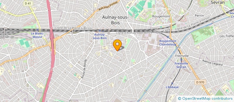 localisation de l'entreprise MONSIEUR VINOBA ARULSOTHIRATNAM à AULNAY-SOUS-BOIS