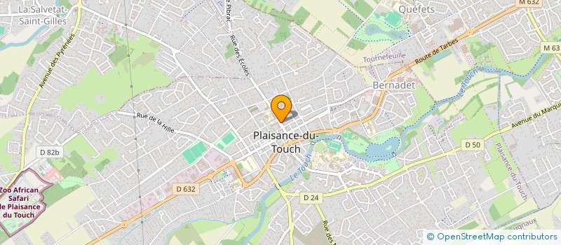 localisation de l'entreprise MONSIEUR VINOD KAUL  PLAISANCE-DU-TOUCH