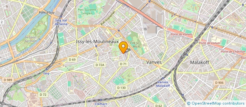 localisation de l'entreprise MONSIEUR VINOTH RAJESWARAN à ISSY-LES-MOULINEAUX