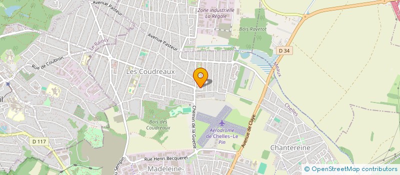 localisation de l'entreprise MONSIEUR VINSON REKMAN  CHELLES