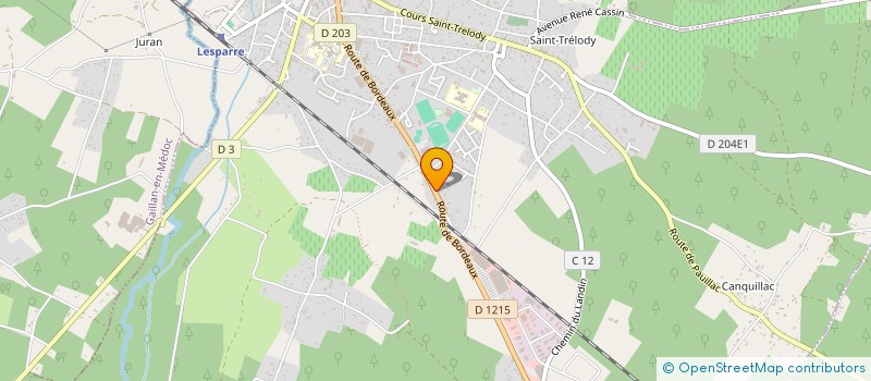 localisation de l'entreprise MONSIEUR VINY-ENZO VOLUZAN  LESPARRE-MEDOC