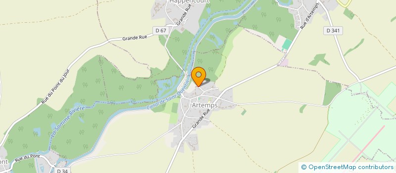 localisation de l'entreprise MONSIEUR VINY MARANDEL  ARTEMPS