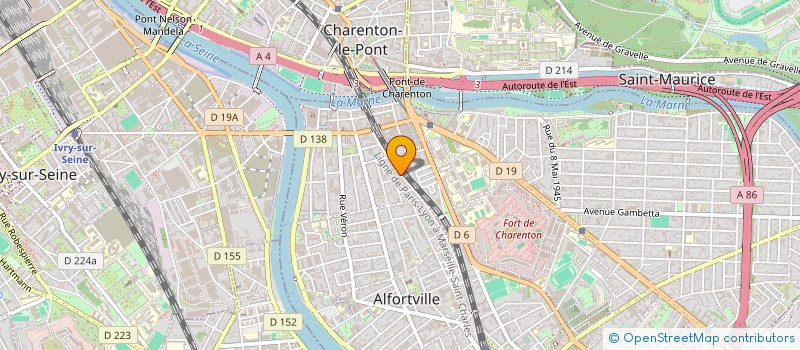 localisation de l'entreprise MONSIEUR VIOLIN CHILIMNIC  ALFORTVILLE