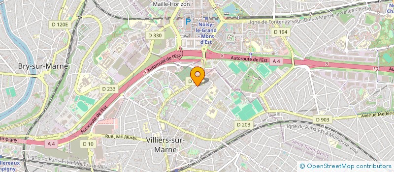 localisation de l'entreprise MONSIEUR VIOLIN COLIBNIC  VILLIERS-SUR-MARNE