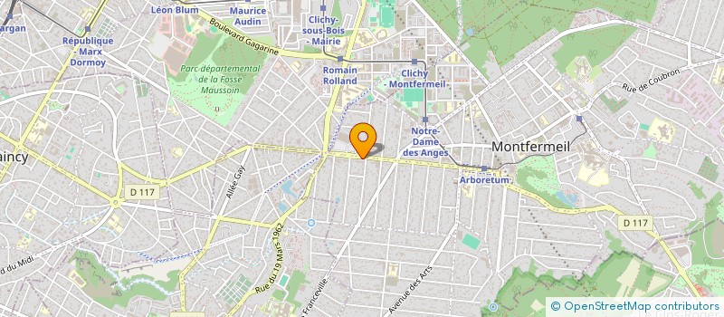 localisation de l'entreprise MONSIEUR VIONOR PISCOVEI à MONTFERMEIL