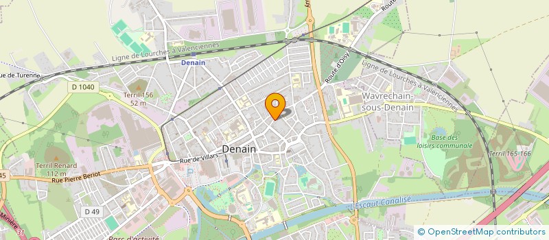 localisation de l'entreprise MONSIEUR VIOREL AVADANEI  DENAIN