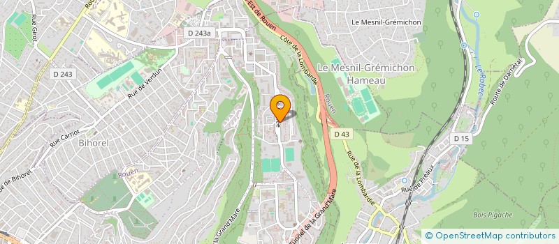 localisation de l'entreprise MONSIEUR VIOREL BERBEC à ROUEN