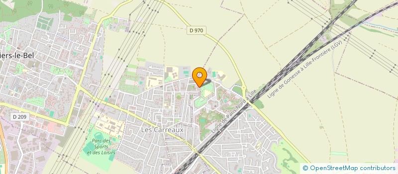 localisation de l'entreprise MONSIEUR VIOREL BOBOCEL à GONESSE