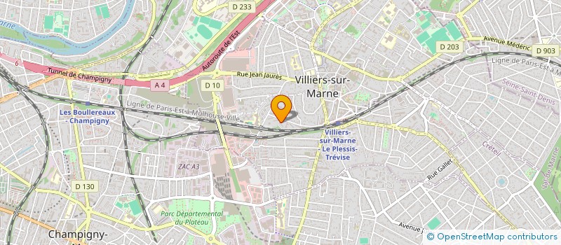 localisation de l'entreprise MONSIEUR VIOREL BONAT TAMAS à VILLIERS-SUR-MARNE