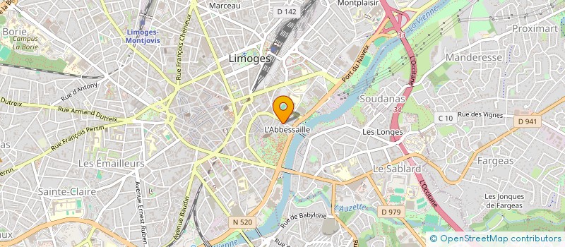 localisation de l'entreprise MONSIEUR VIOREL CAZACU à LIMOGES