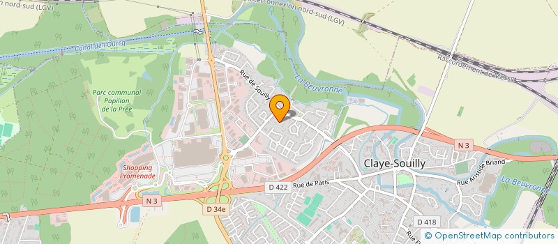 localisation de l'entreprise MONSIEUR VIOREL CIOCAN  CLAYE-SOUILLY