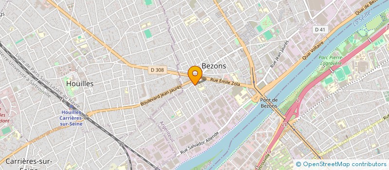 localisation de l'entreprise MONSIEUR VIOREL CODREANU à BEZONS