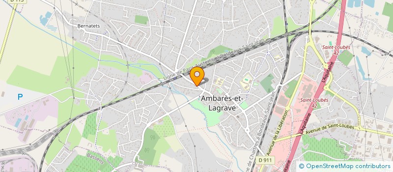 localisation de l'entreprise MONSIEUR VIOREL CRETU  AMBARES-ET-LAGRAVE