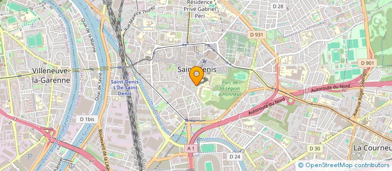 localisation de l'entreprise MONSIEUR VIOREL CRETU à SAINT-DENIS