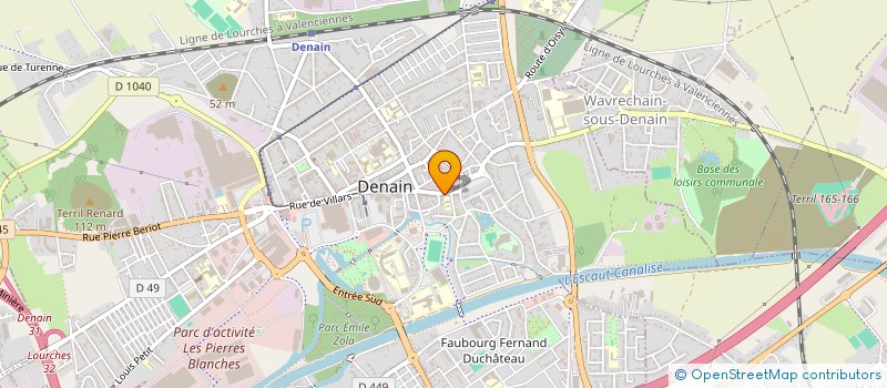 localisation de l'entreprise MONSIEUR VIOREL DURA  DENAIN