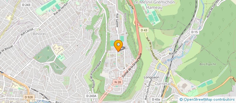 localisation de l'entreprise MONSIEUR VIOREL FRUNZA à ROUEN