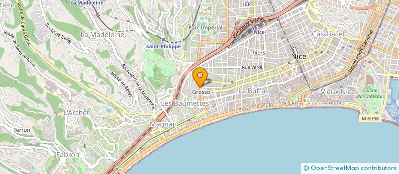 localisation de l'entreprise MONSIEUR VIOREL LOZONSCHI à NICE