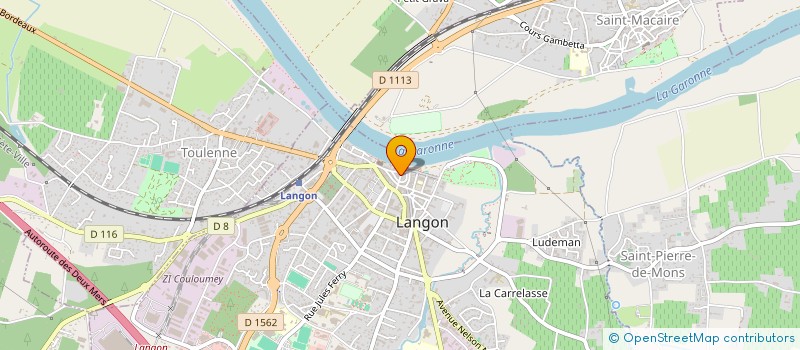 localisation de l'entreprise MONSIEUR VIOREL-NICOLAE MUTICI à LANGON