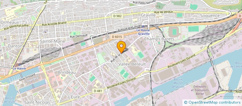 localisation de l'entreprise MONSIEUR VIOREL NICOLAU à LE HAVRE