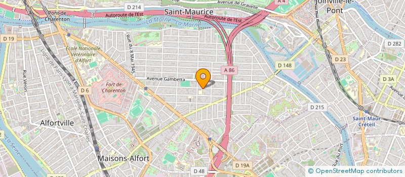 localisation de l'entreprise MONSIEUR VIOREL ODAJIU à MAISONS-ALFORT