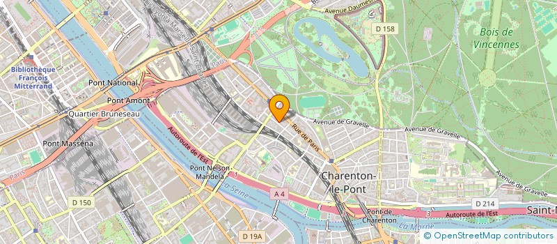 localisation de l'entreprise MONSIEUR VIOREL PERTA  CHARENTON-LE-PONT