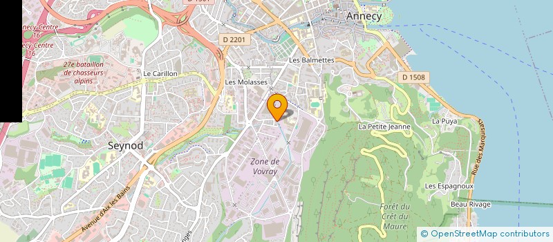 localisation de l'entreprise MONSIEUR VIOREL RAZAILA  ANNECY